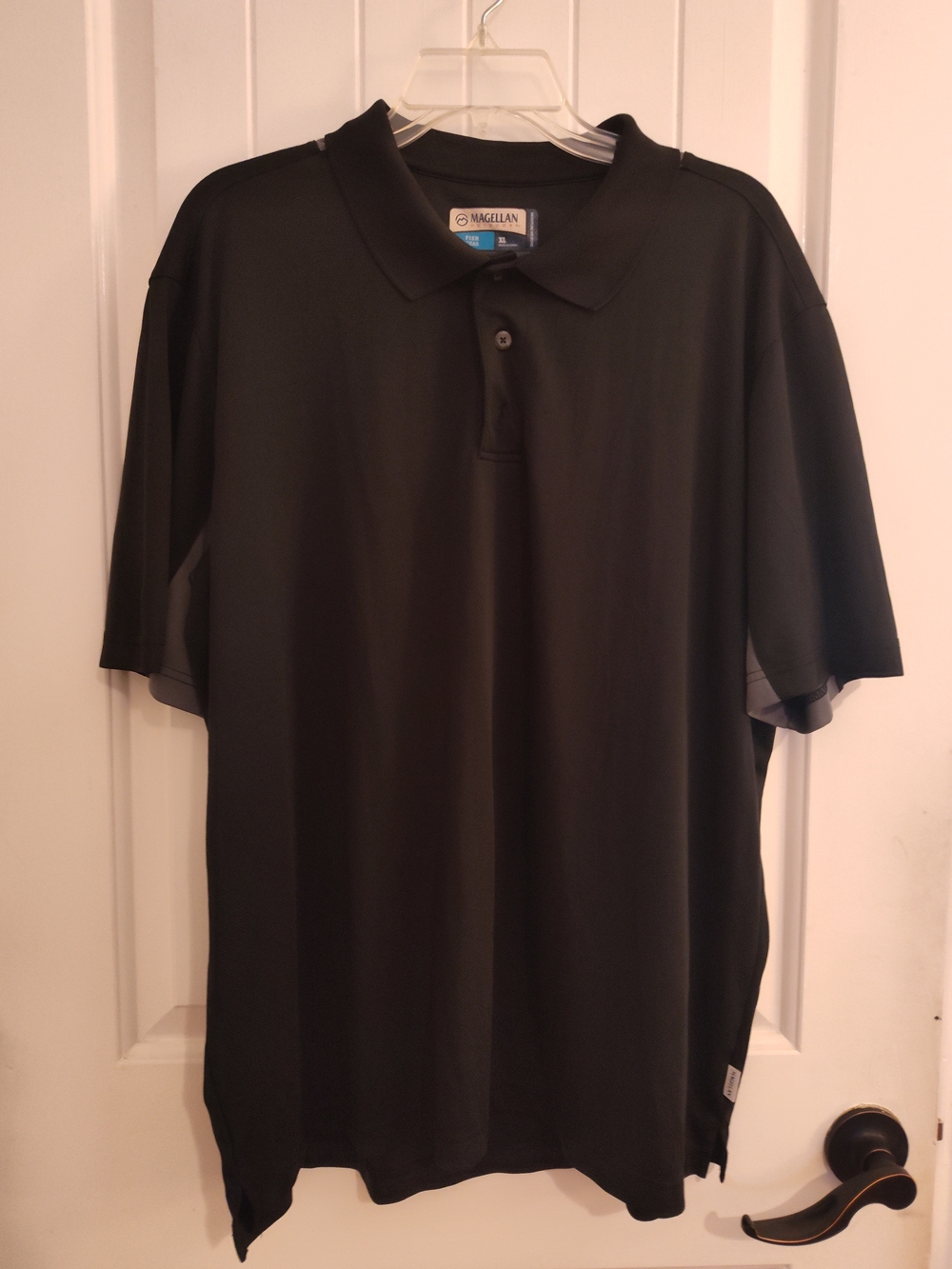 Magellan Outdoors Performance Black Polo Shirt - Men's